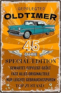 Blechschild 45 Klassiker